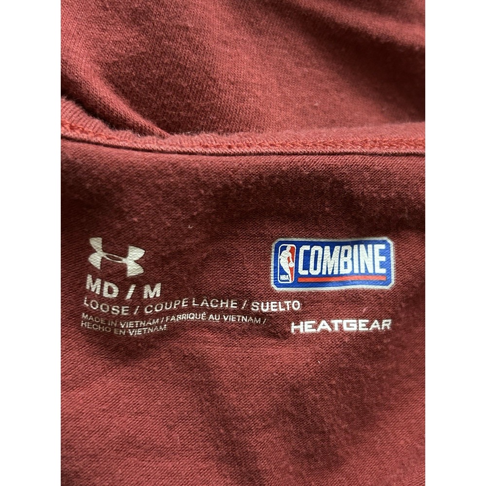 Under Armour NBA Combine Cleveland Cavaliers T-Shirt Women's Medium Heatgear - Picture 4 of 8